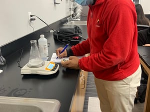 working on statue lab